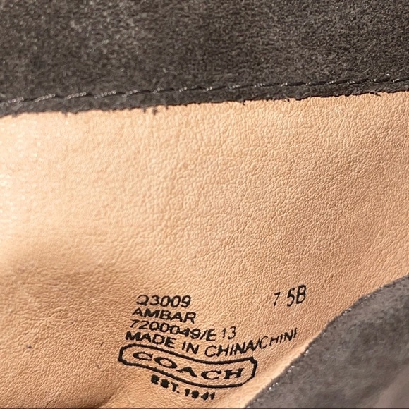 Coach Woman Boots Size 7.5 - Picture 8 of 9